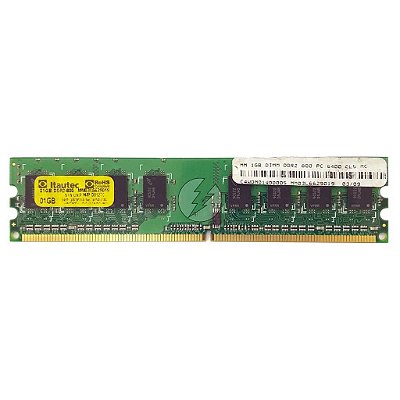 Memória RAM Itautec MM03L6629019: DDR2, 1GB, Rx, 800, SODIMM