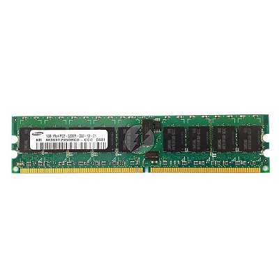 Memória RAM Samsung M393T2950BG0-CCC 345113-251: DDR2, 1GB, 1Rx4, 333R, RDIMM