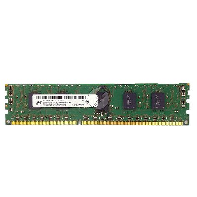 Memória RAM Micron MT9KSF25672PZ 49Y1423: DDR3L, 2GB, 1Rx8, 1333R, RDIMM