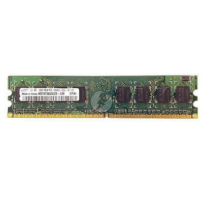 Memória Ram Samsung M378T2863DZS-CE6: DDR2 1GB, 667U, 1Rx8, UDIMM