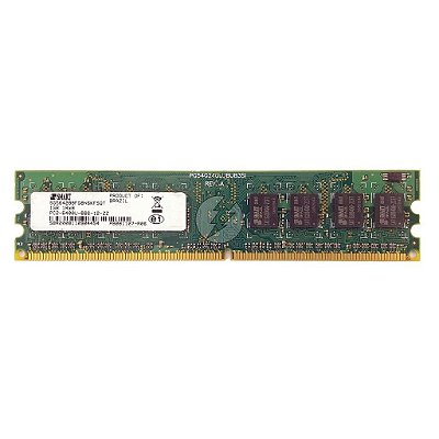 Memória Ram Smart SG564288FG8N6KFSQT: DDR2 1GB, 1Rx8, UDIMM