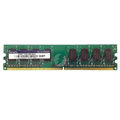 Memória Ram Teravix A091520020: DDR2 1GB, Rx, 800, UDIMM