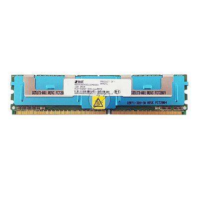 Memória RAM SMART SG5SC82N2G1CDNDSED 39M5784 398706-251: DDR2, 1GB, 2Rx8, 667F, FBDIMM