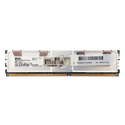 Memória RAM SMART M395T5750GZ4-CE66 398707-251: DDR2, 2GB, 2Rx4, 667F, FBDIMM
