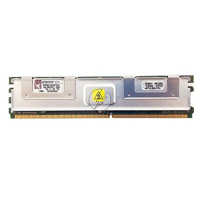 Memória RAM Kingston KVR667D2D4F5/2G: DDR2, 2GB, 2Rx4, 667F, FBDIMM
