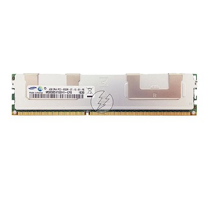 Memória RAM Samsung M393B5170EH1-CF8: DDR3, 4GB, 2Rx4, 1066R, RDIMM