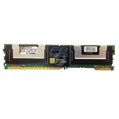 Memória RAM Kingston KTH-XW667LP/4G: DDR2, 2GB, 2Rx8, 667F, FBDIMM