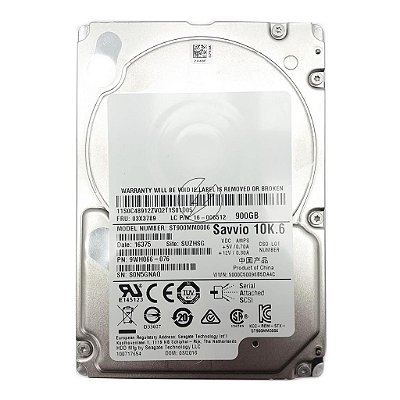 HD Seagate Savvio ST900MM0006, 900GB, SAS 2.5" 10k
