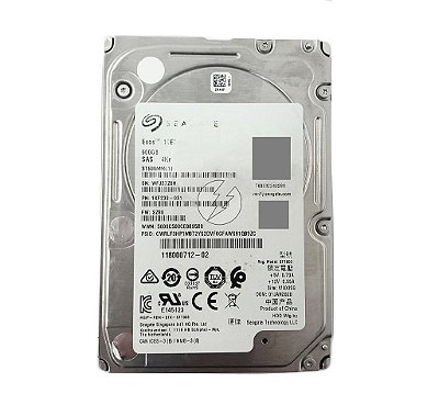 HD Seagate ST600MM0119 1XF233-031: 600GB, SAS, 3,5", 10K