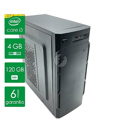 Computador Intel Core i3 2.93Ghz, 4GB, SSD 120GB