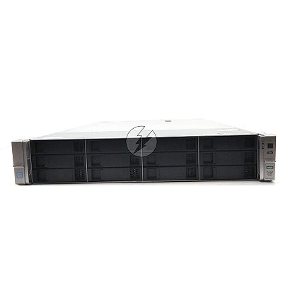 Kit Servidor HP ProLiant DL380 G9: 2x Xeon 12 core, DDR4 32GB, 2x SSD SATA 512GB + 1x Placa 2x SFP+ 10Gb