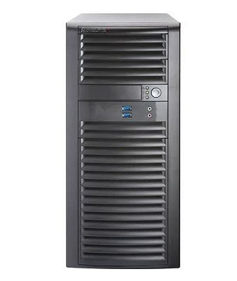 Servidor SuperMicro Diebold Itautec TW9800: 1x Xeon 4 Core, Ram 16GB DDR3, HD SATA 3TB Sata