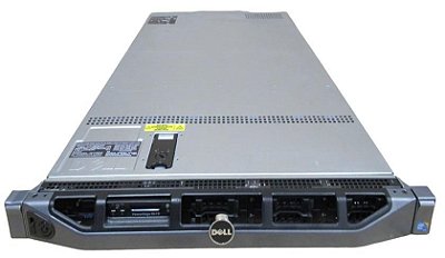Kit Servidor Dell PowerEdge R610: 2x Xeon 6 core, DDR3 128GB, 2x HD SAS 300GB + Bezel