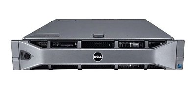 Servidor Dell PowerEdge R710: 2x Xeon 6 core, DDR3 32GB, 2x HD SAS 600GB + Bezel