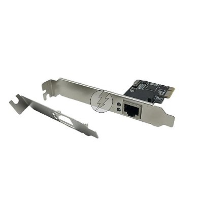 Placa de rede Taicon TA-PCI028: 1x RJ45, PCI-E, 10/100/1000