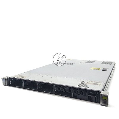 Servidor HP ProLiant DL360e G8: 2x Xeon 8 core, DDR3 128GB, 2x HD SAS 600GB