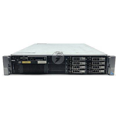 Servidor Dell PowerEdge R710: 2x Xeon 4 core, DDR3 16GB, 2x HD SAS 146GB