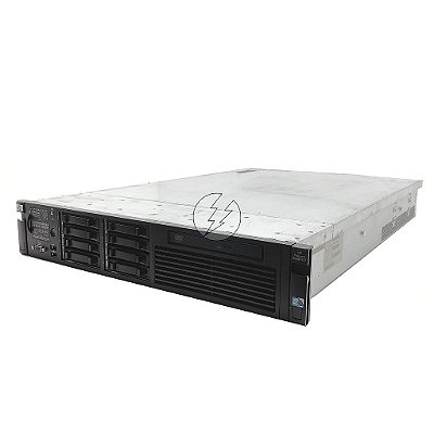 Servidor HP ProLiant DL380 G7: 2x Xeon 4 core, DDR3 32GB, 2x HD SAS 146GB