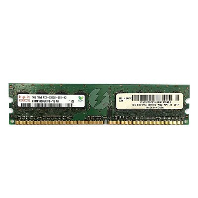 Memória RAM SK Hynix HYMP112U64CP8-Y5 45T9079: DDR2, 1GB, 1Rx8, 667U, UDIMM