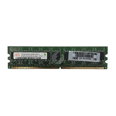 Memória RAM SK hynix HYMP512U72CP8-Y5 38L6046 41Y2728 417439-051: DDR2, 1GB, 2Rx8, 667, UDIMM