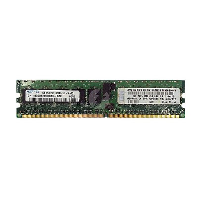 Memória RAM Samsung M393T2950CZ3-CCC 38L5093 73P2870: DDR2, 1GB, 1Rx4, 400R, RDIMM