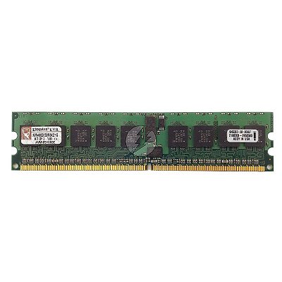 Memória RAM Kingston KVR400D2S8R3K2/1G Chip Infineon: DDR2, 1GB, 1Rx8, 400, RDIMM