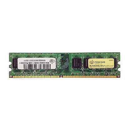 Memória RAM Positivo 20852-KV2-CL5 020852: DDR2, 1GB, Rx, 667, UDIMM