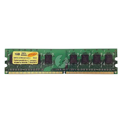 Memória RAM MemoWise MW01GN8026UA8-4: DDR2, 1GB, Rx, 800, UDIMM