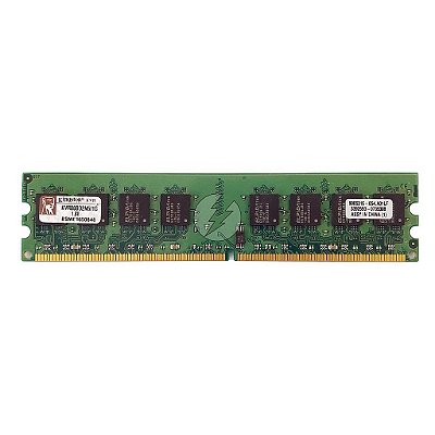 Memória RAM Kingston KVR800D2N5/1G Chip Elpida: DDR2, 1GB, Rx, 800, UDIMM