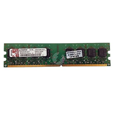 Memória RAM Kingston KVR667D2N5/1G-SP Chip Reneon: DDR2, 1GB, 667, UDIMM