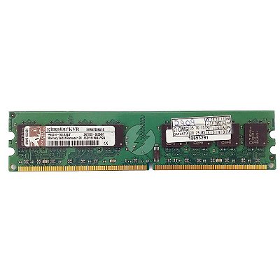 Memória RAM Kingston KVR667D2N5/1G Chip Elpida: DDR2, 1GB, 667, UDIMM