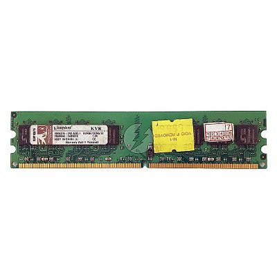 Memória RAM Kingston KVR667D2N5/1G Chip Promos: DDR2, 1GB, 667, UDIMM
