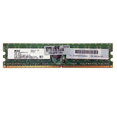 Memória RAM SMART M391T2953EZ3-CF7 445166-251: DDR2, 1GB, 2Rx8, 800E, ECC UDIMM