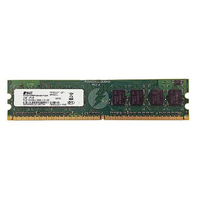 Memória RAM SMART SG564288FG8N6KFSQR 623G: DDR2, 1GB, 1Rx8, 800U, UDIMM