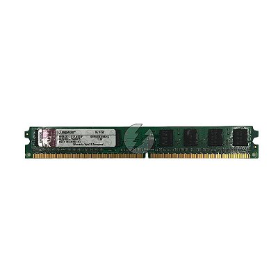 Memória RAM Kingston KVR800D2N6/1G Chip Samsung: DDR2, 1GB, 800, UDIMM, VLP