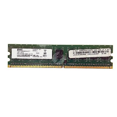 Memória RAM SMART M391T2863QZ3-CF7 562G: DDR2, 1GB, 1Rx8, 800E, ECC UDIMM