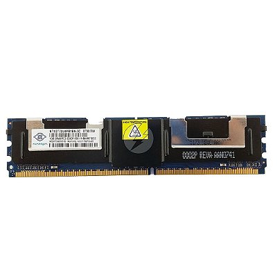 Memória RAM Nanya NT1GT72U8PB1BN-3C: DDR2, 1GB, 2Rx8, 667F, FBDIMM