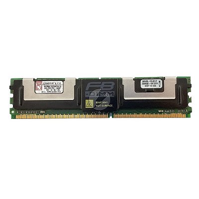 Memória RAM Kingston KVR667D2D8F5/1G: DDR2, 1GB, 2Rx8, 667F, FBDIMM