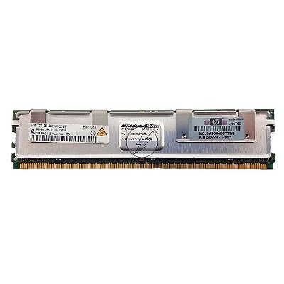 Memória RAM Qimonda HYS72T128420EFA-3S-B2 398706-051: DDR2, 1GB, 2Rx8, 667F, FBDIMM