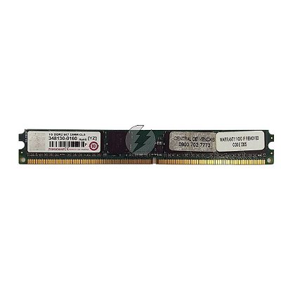Memória RAM Transcend 348130-0160: DDR2, 1GB, Rx, 667, UDIMM, VLP