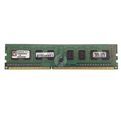 Memória RAM Kingston KVR1333D3N9/1G Chip Hynix: DDR3, 1GB, 1333, UDIMM