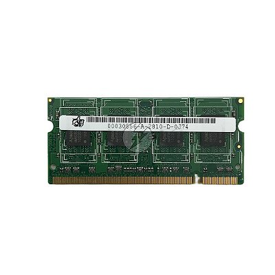 Memória RAM Positivo 00030556: DDR2, 1GB, Rx, 800MHz, 6400, SODIMM