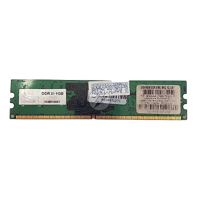 Memória RAM Braview 1GB016601: DDR2, 1GB, Rx, 800, UDIMM