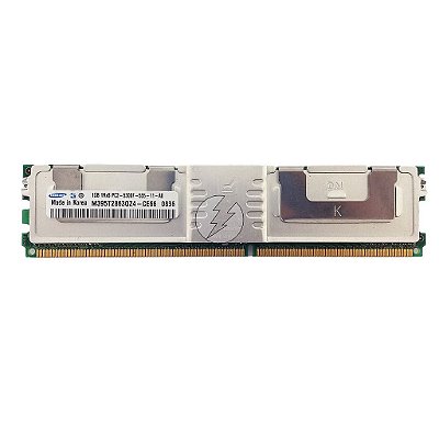 Memória RAM Samsung M395T2863QZ4-CE66: DDR2, 1GB, 1Rx8, 667F, FBDIMM