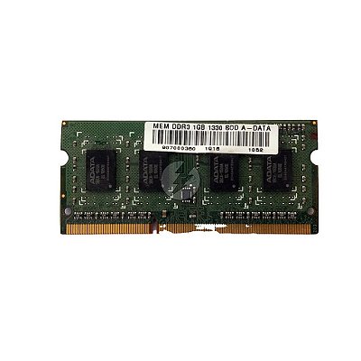 Memória RAM Adata: DDR3, 1GB, Rx, 1333, SODIMM
