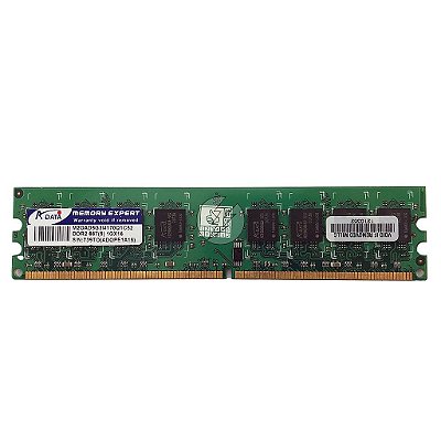 Memória RAM Adata M2OAD5G3I4170Q1C52: DDR2, 1GB, Rx, 667, UDIMM
