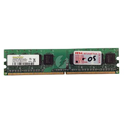 Memória RAM MarkVision 3-8082601 3-7050901 3-8103001 3-9112101: DDR2, 1GB, Rx, 667U, UDIMM