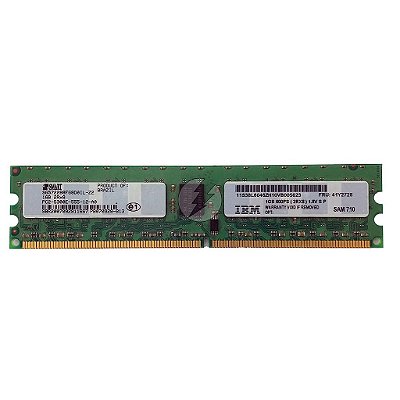 Memória RAM Smart SG572288FG8D0IL-Z2: DDR2, 1GB, 2Rx8, 667E, ECC UDIMM