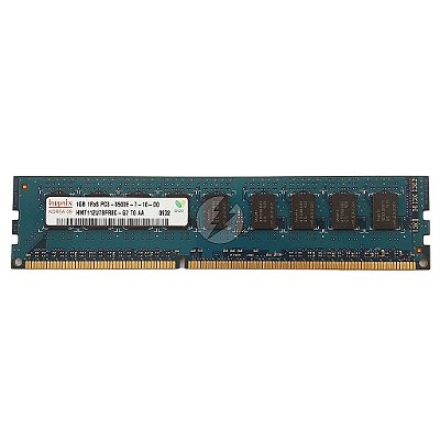 Memória RAM Hynix HMT112U7BFR8C-G7: DDR3, 1GB, 1Rx8, 1066E, ECC UDIMM