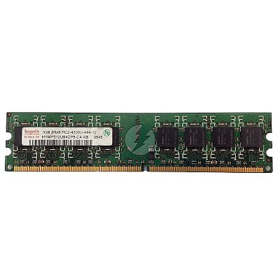 Memória RAM Hynix HYMP512U64CP8-C4 36P3341 30R5122: DDR2, 1GB, 2Rx8, 533U, UDIMM